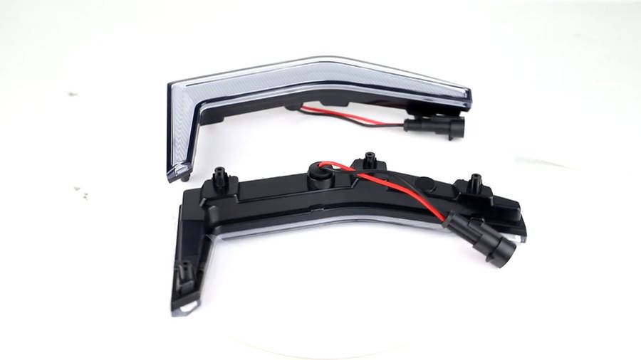 For Kawasaki Teryx KRX 1000 2020-2023 UTV Fang Accent Lights Grill LED Lamps