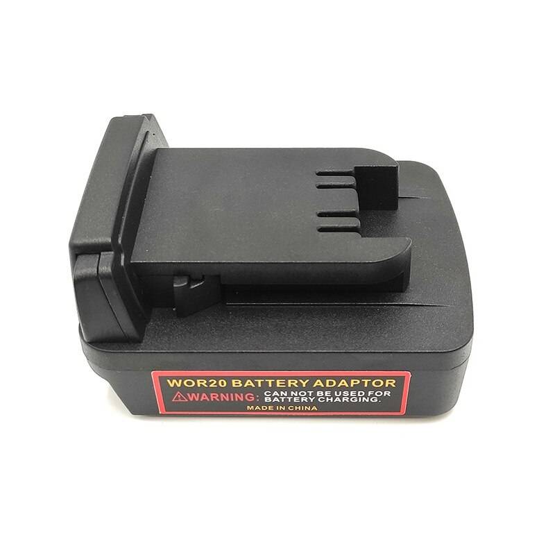 Adapter for Worx 20V 5Pin Li-ion Battery Convert To for Milwaukee 18V Power Tool