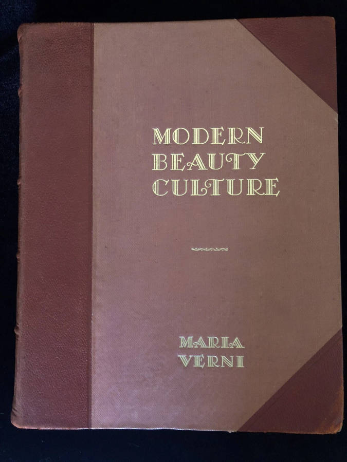 Modern Beauty Culture (1933) (half leather binding)