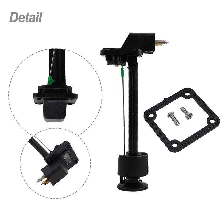 Boat Fuel Tank Connector/Pickup With Fuel Meter Fitting For Outboard Fuel Gauge