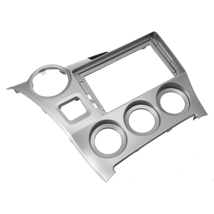 9-inch Car-Radio Stereo Fascia Frame Panel,Silver For Toyota For MATRIX 2009-14