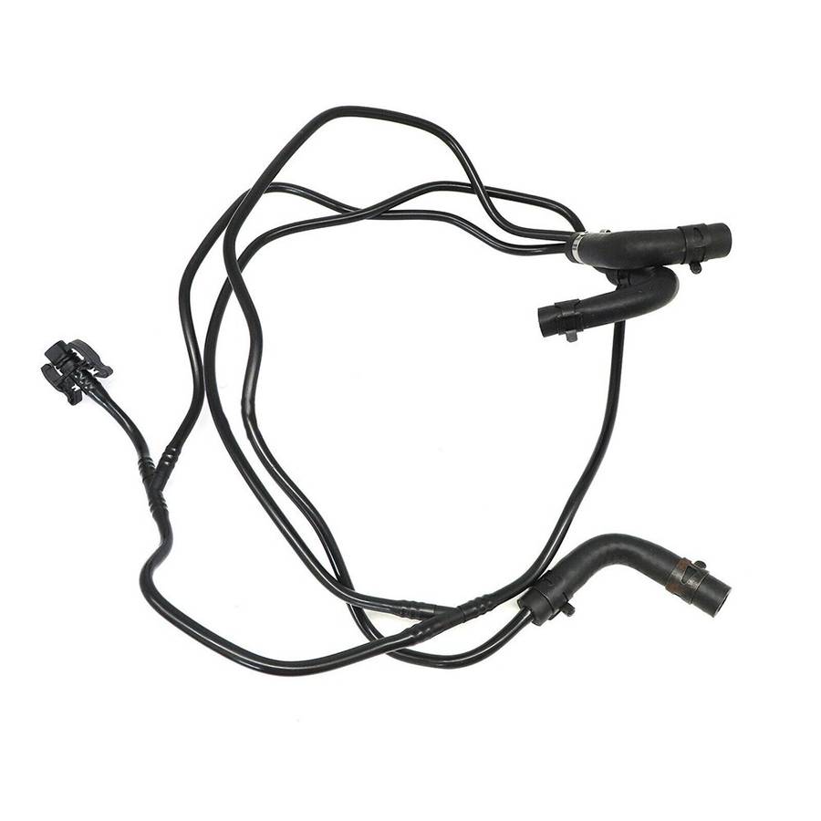 Black Radiator Coolant Hose For Ford Escape 2017 2019 Easy Installation