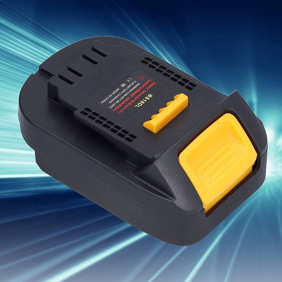 BS18DL For Bosch 18V Li-Ion battery Adapter Convert To For Dewalt 18v Power Tool