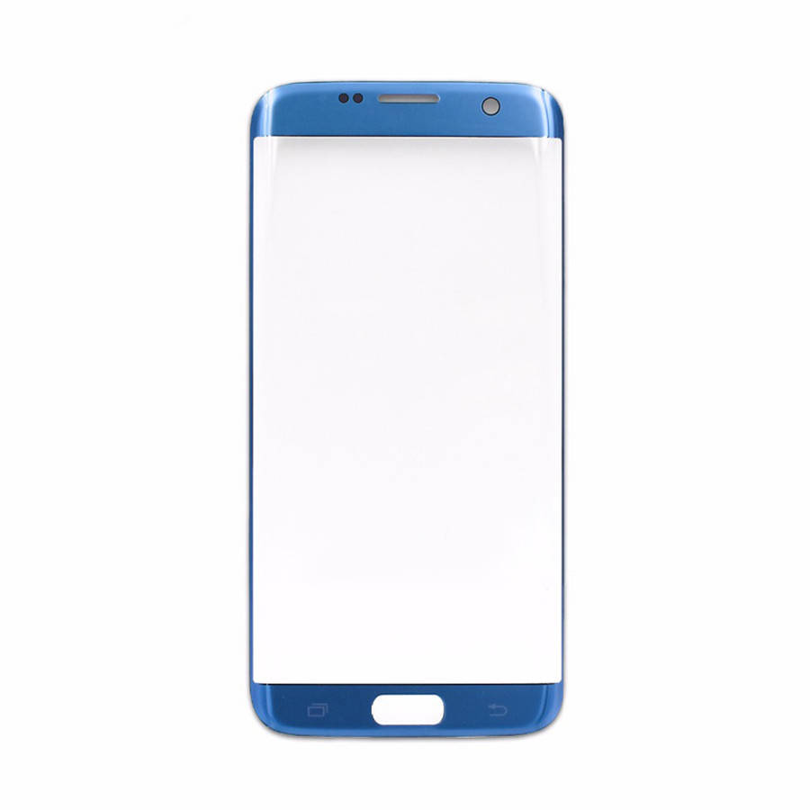 Galaxy S7 Edge (G935) Front Glass Lens - Blue Coral