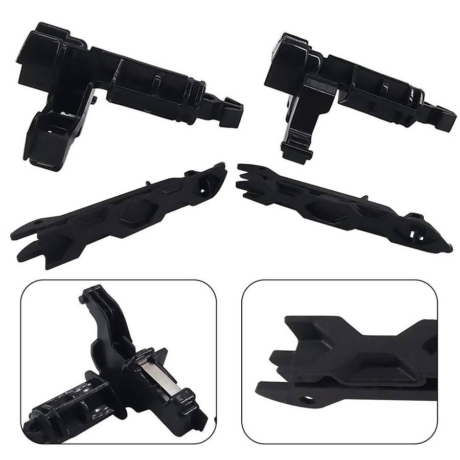 LH RH Front Hood Bonnet Lower Latch Lock Release Handle Set For Smart For Fortwo