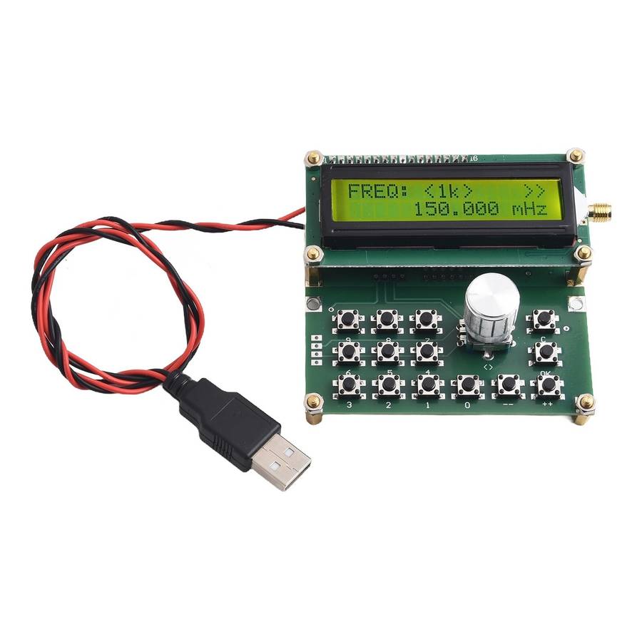 RF Frequency Generator Board LED Display 354000MHZ ADF4351 RF Signal Generator