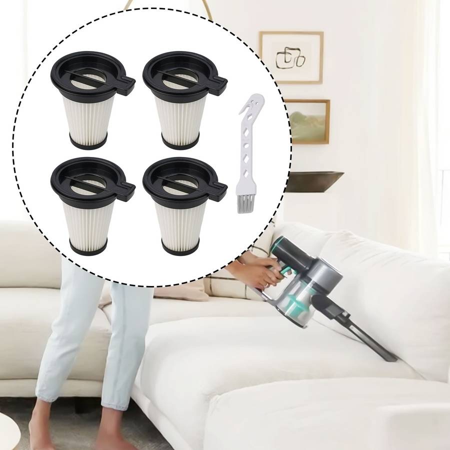 Improved Air Filtration With For Wyze Handheld StickCordless Vacuum Filters