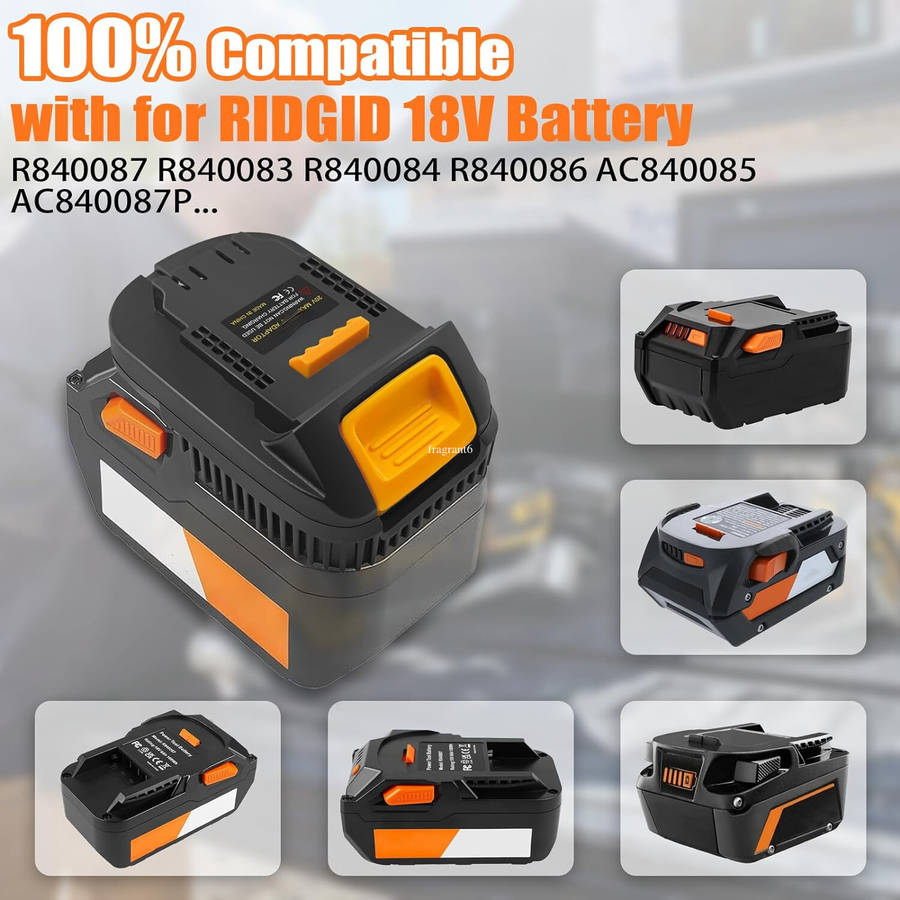 Battery Adapter for Ridgid for AEG 18V Li-ion to for Milwaukee 18V Power Tool