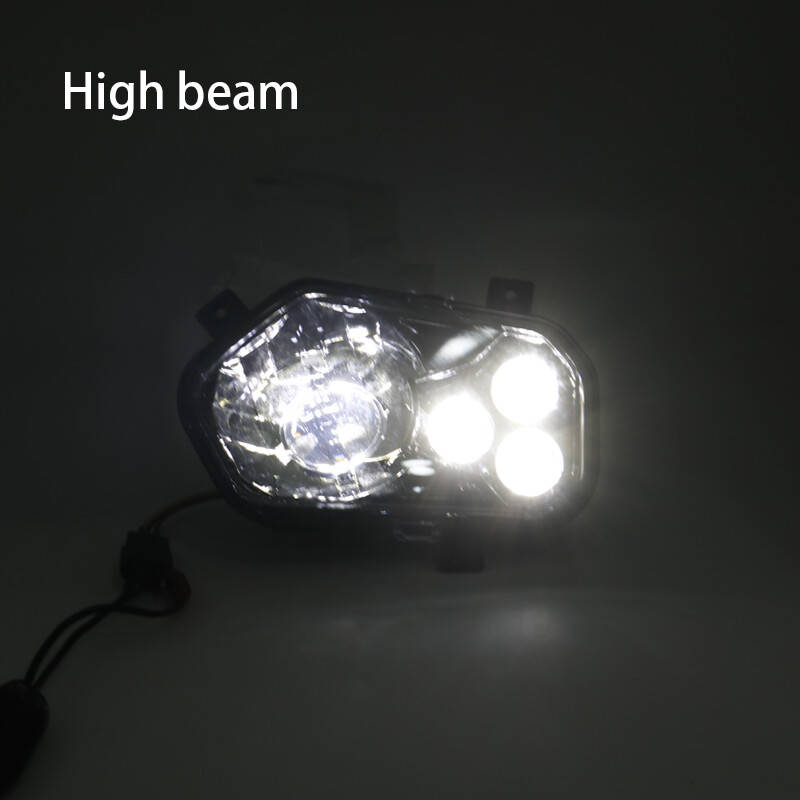 LED Headlight Assembly w/ Angel Eye for Polaris Sportsman Ranger RZR 570 800 900