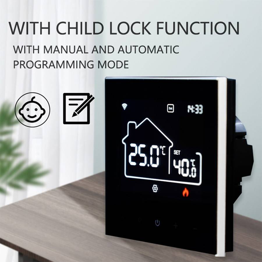 Smart Thermostat Wifi Central Heating Room Termostato Underfloor Heating