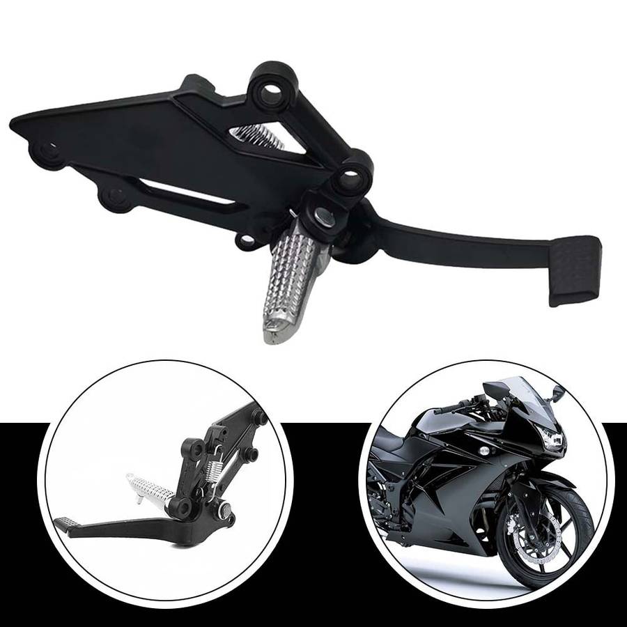 1* Foot Peg Bracket Brake Pedal Lever For KAWASAKI EX 250R NINJA250 R 300 Part