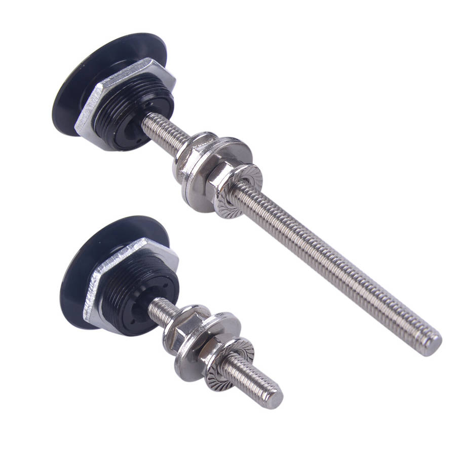 Push Button Hood Pin Lock Low Profile Click Latch Quick Release 100mm+55mm