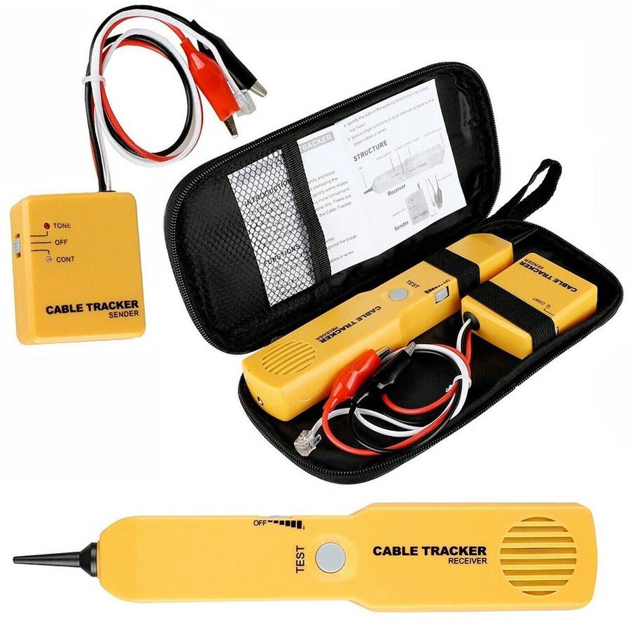 Reliable Electric Wire Tracer For Open Circuit And Short Circuit-Detection
