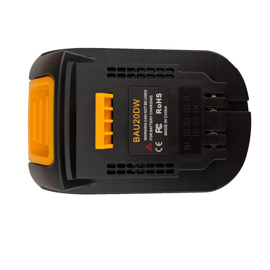 Adapter For Bauer 20v Li-ion Battery Convert to for Dewalt 18v 20v Cordless Tool