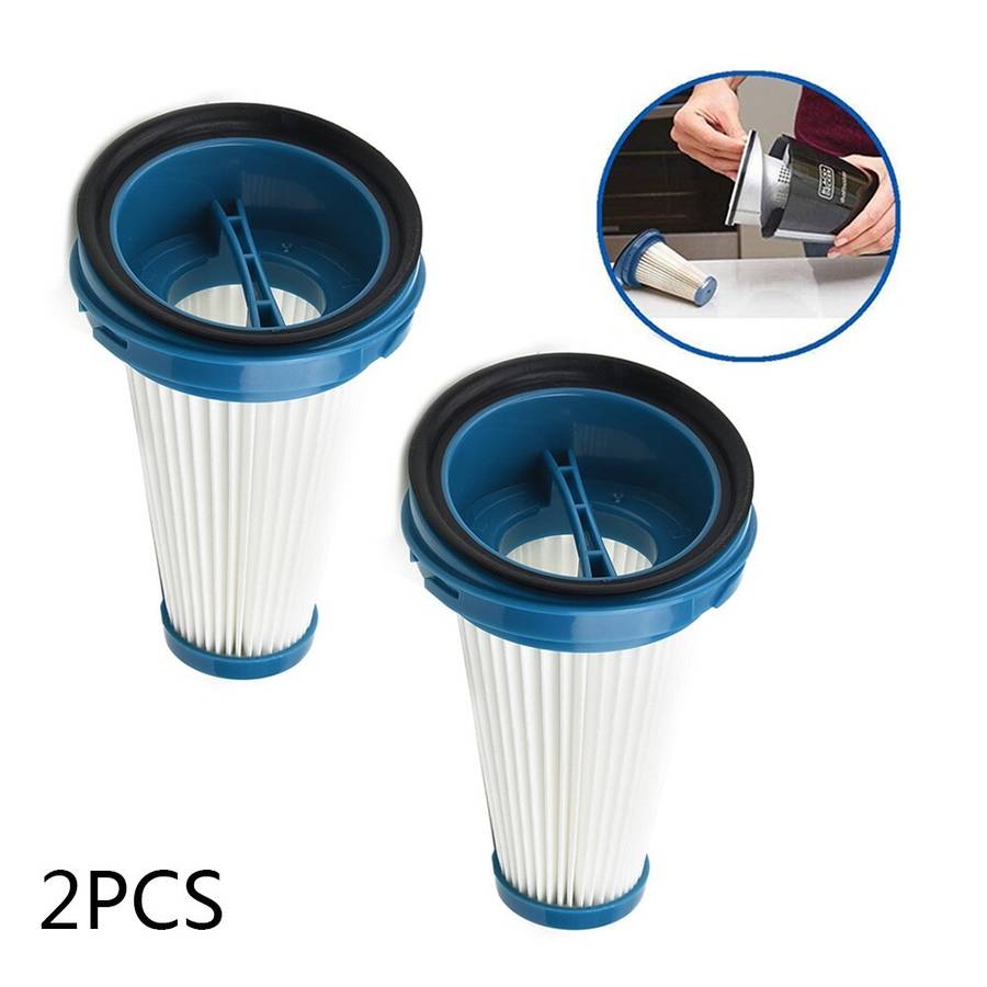 2X Vacuum Replacement Pleated Filter For 2-in-1 SVA520,For Black Decker SVF11