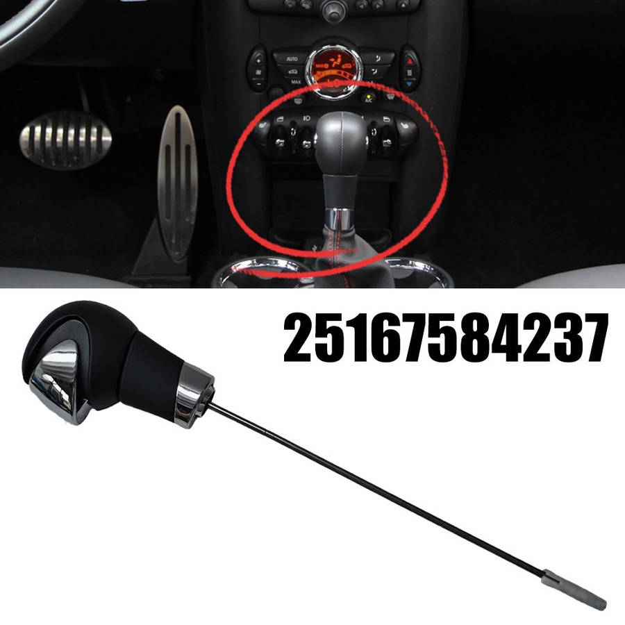 Automatic Leather Gear Shift Lever/Knob For MINI//Cooper R56 R57 R58 R59 R60 R61