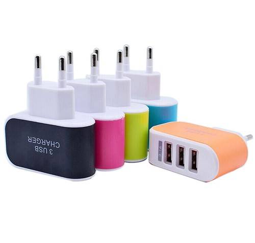 5V 3.1A USB 3 Ports Triple Wall Charger Home Travel AC Charger Adapter -CHEAPEST SHIPPING
