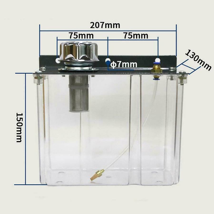 24V 3L Lubrication Spray Spray Cooler Coolant Pump Oil Mist Sprayer