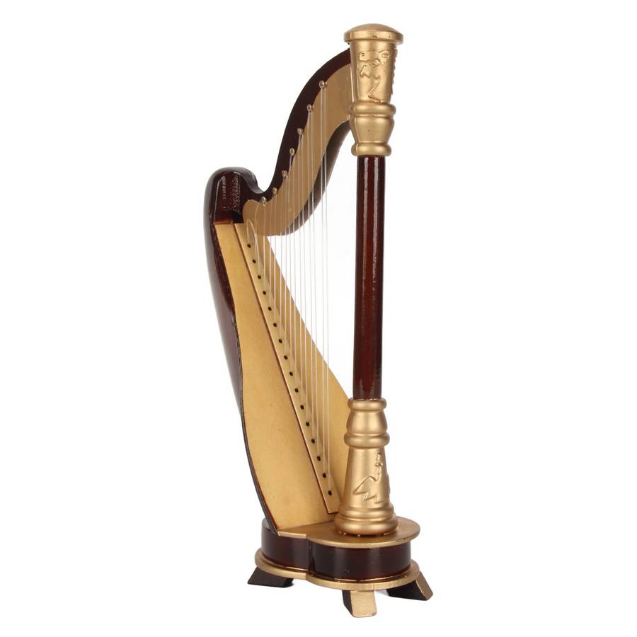 Miniature Musical Instrument Replica With Case 7.9 Inch Musical Instrument M CHW