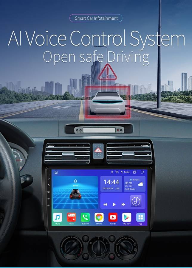 10.1" Car radio for Suzuki Swift 2005-2010 CarPlay GPS Navigation Android12 64GB