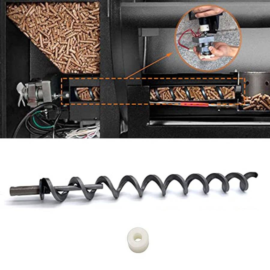 Premium Auger Brushing Kit For Traeger Pellet Grills Enhance Feeding Precision