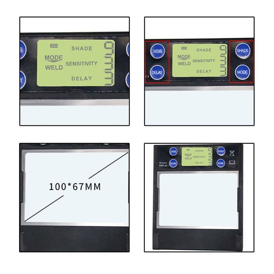 Advanced Technology Welding Auto Darkening Lens For Superior,Perfo