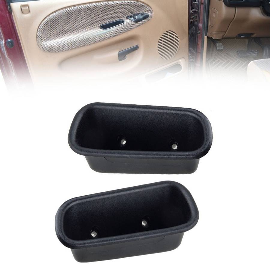 PAIR FRONT R&L DOOR PULL CUP 04741404 04741405 For Dodge For Ram 1500 2500 3500