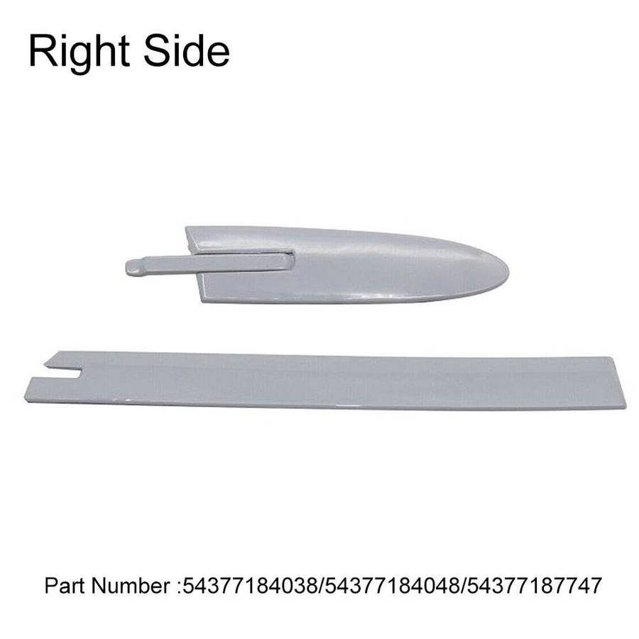 Pack Of 6 Right Convertible Roof Top Hinge Cover For 320i,428i,430i