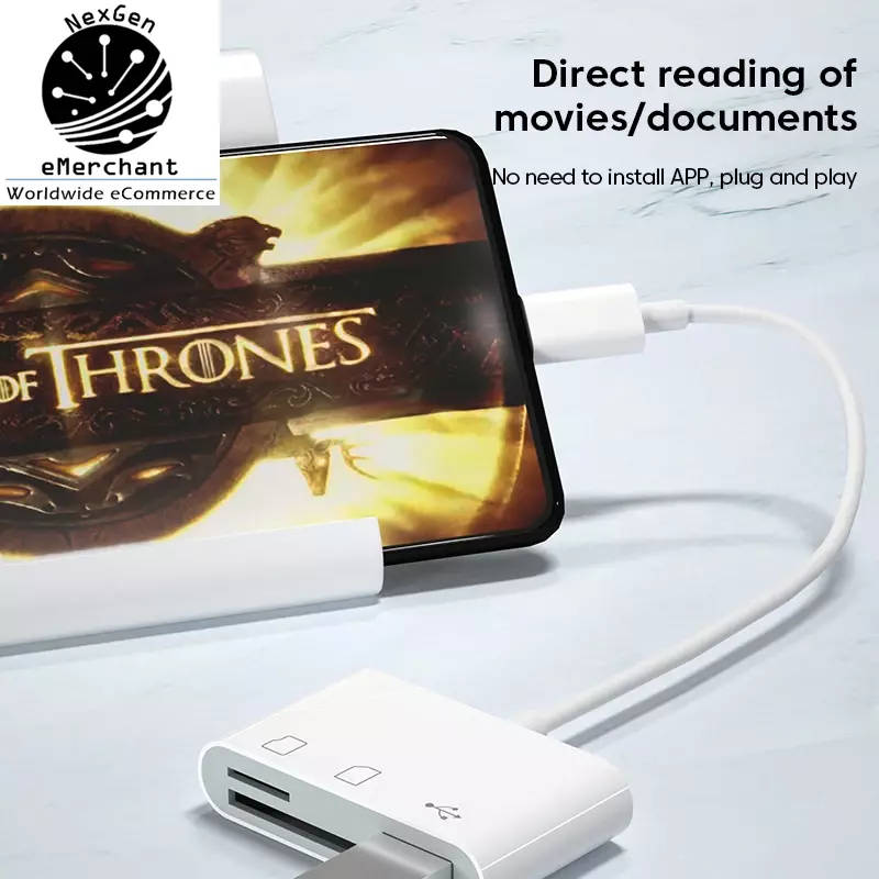 Type-C 3 IN 1 Micro SD TF Card Reader Multifunction USB Adapter