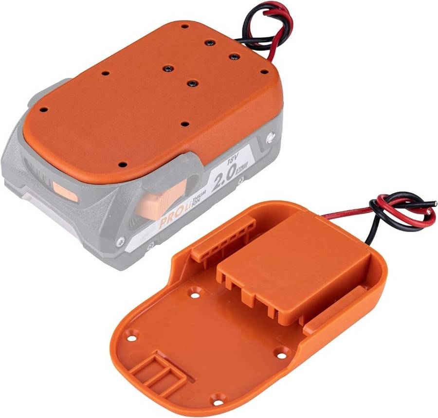 40A 480W Step Down DC 18V to 12V Voltage Regulator Converter For Ridgid Battery