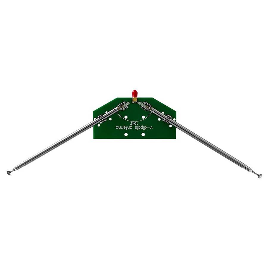 137MHz V Dipole Antenna Kit For Aviation Use With Adjustable Signal Frequency