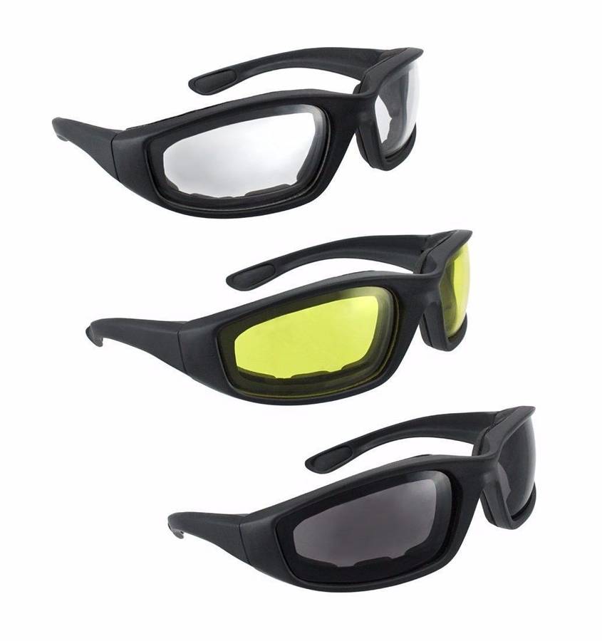 Motorcycle UV Wind Protection Goggles - choose 1 of 3