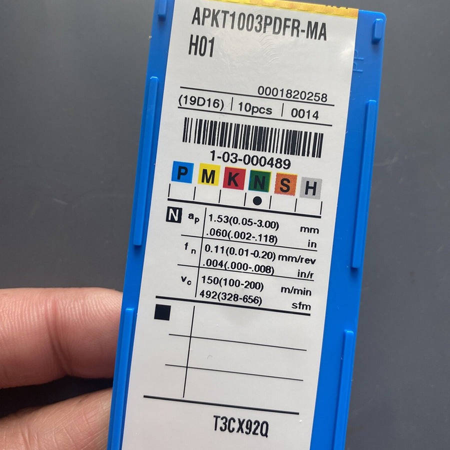 Brand New Carbide Insert Tools APKT 1003PDFR-MA H01 Accessories Aluminum