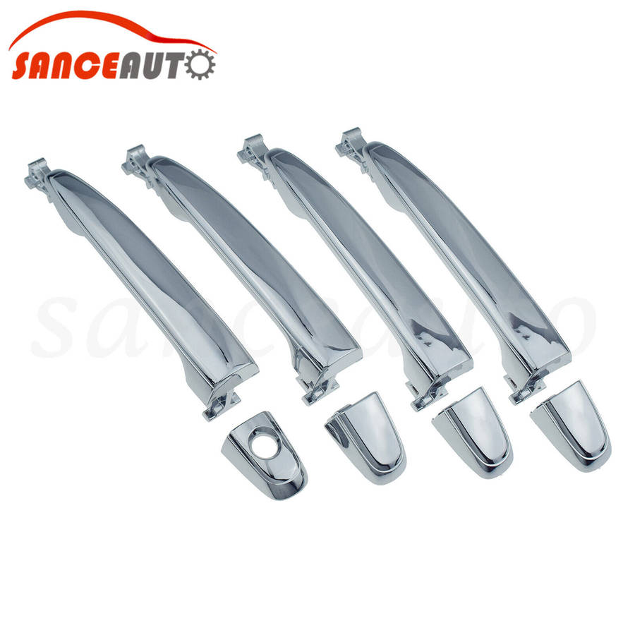 Front Rear Sliding Door Outer Handle Chrome LH RH For toyota alphard 2003-2008