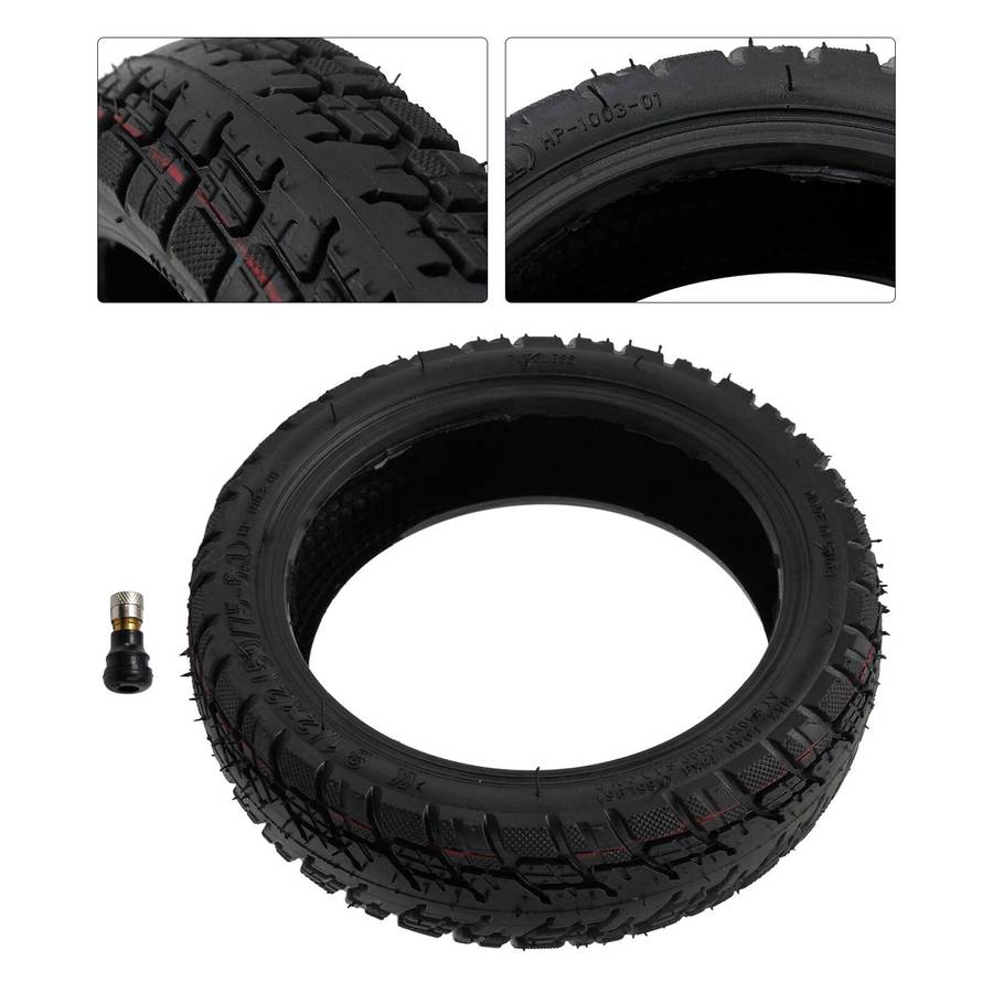 8 1/2*2 Electric Scooter Tire 50/75-6.1 Off-road Tubeless Tyre For