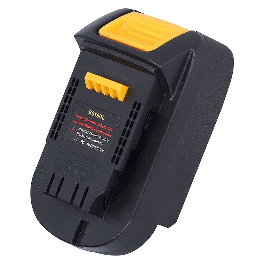 BS18DL For Bosch 18V Li-Ion battery Adapter Convert To For Dewalt 18v Power Tool