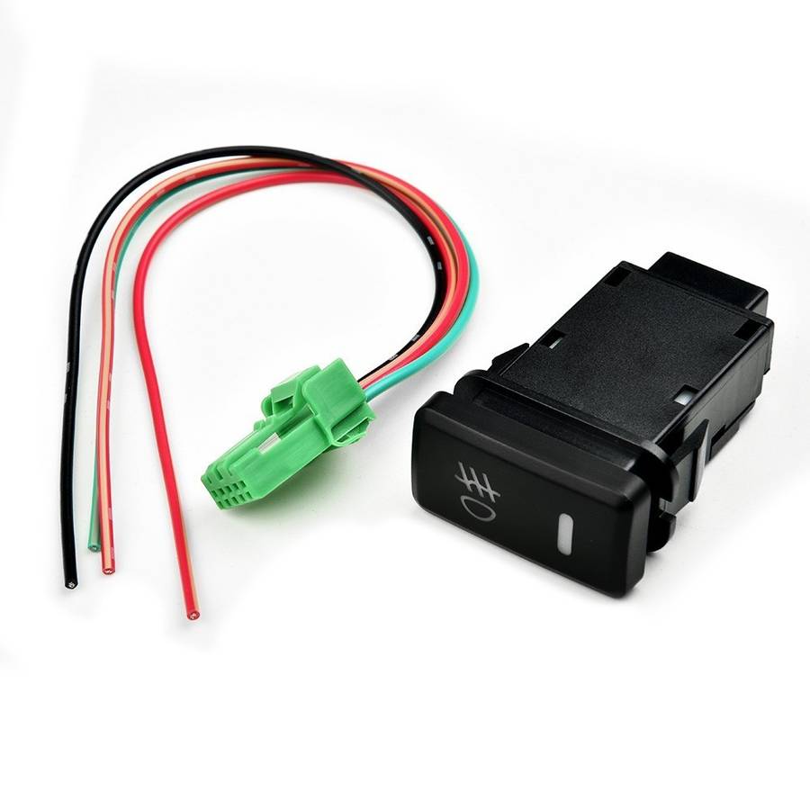 39mm OEM Dual Push On Off Switch Button LED Lightbar Fog Light For Toyota