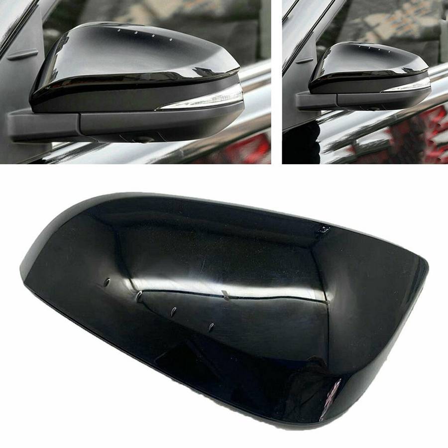 Left Side Rearview Mirror Black Cover Cap Wing Mirror For Toyota For RAV4 13 19