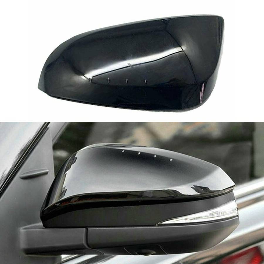 Left Side Rearview Mirror Black Cover Cap Wing Mirror For Toyota For RAV4 13 19