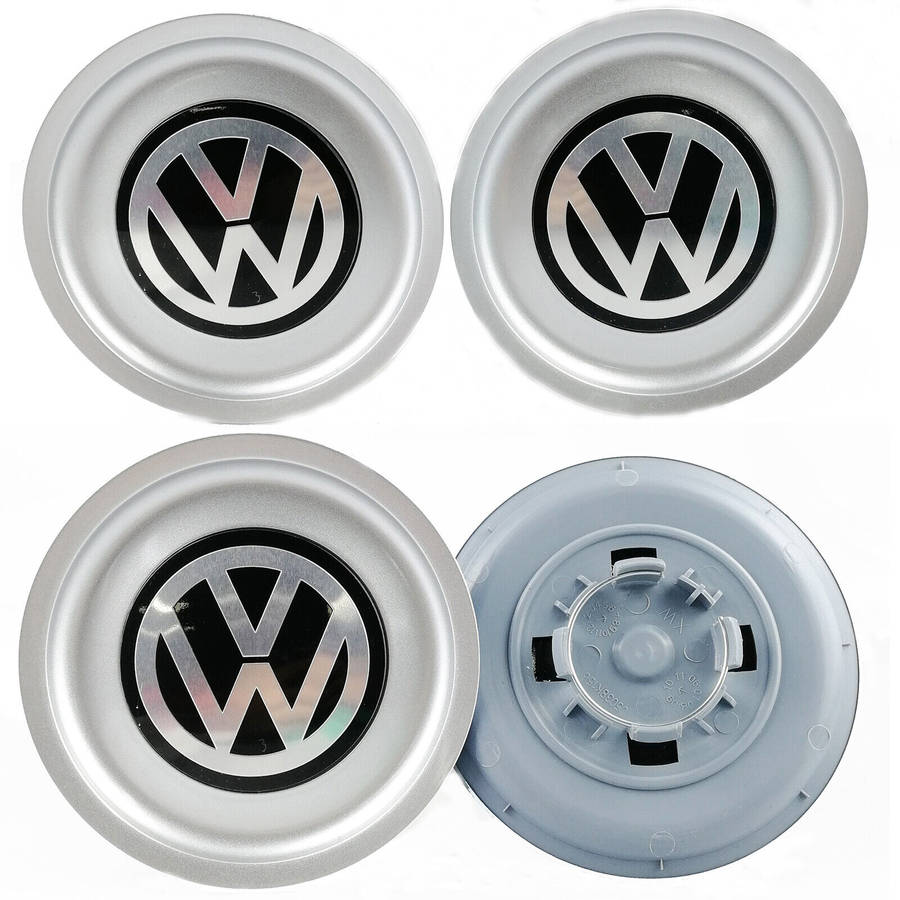 4PC Alloy Wheel Center Cap Hub Trim Cover 1J0601149B For VW Volkswagen Golf MK4