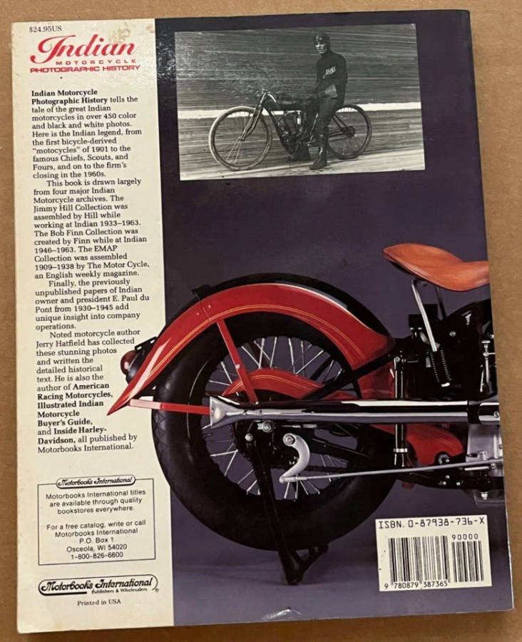 Indian Motorcycles Photographic History