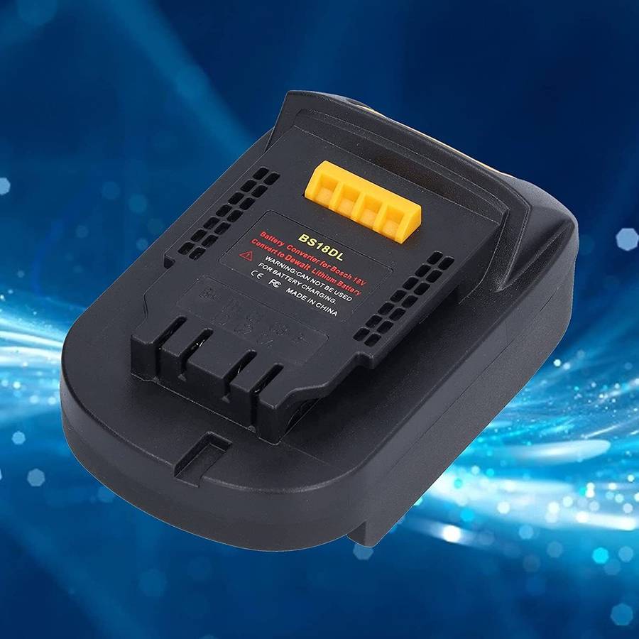 BS18DL For Bosch 18V Li-Ion battery Adapter Convert To For Dewalt 18v Power Tool