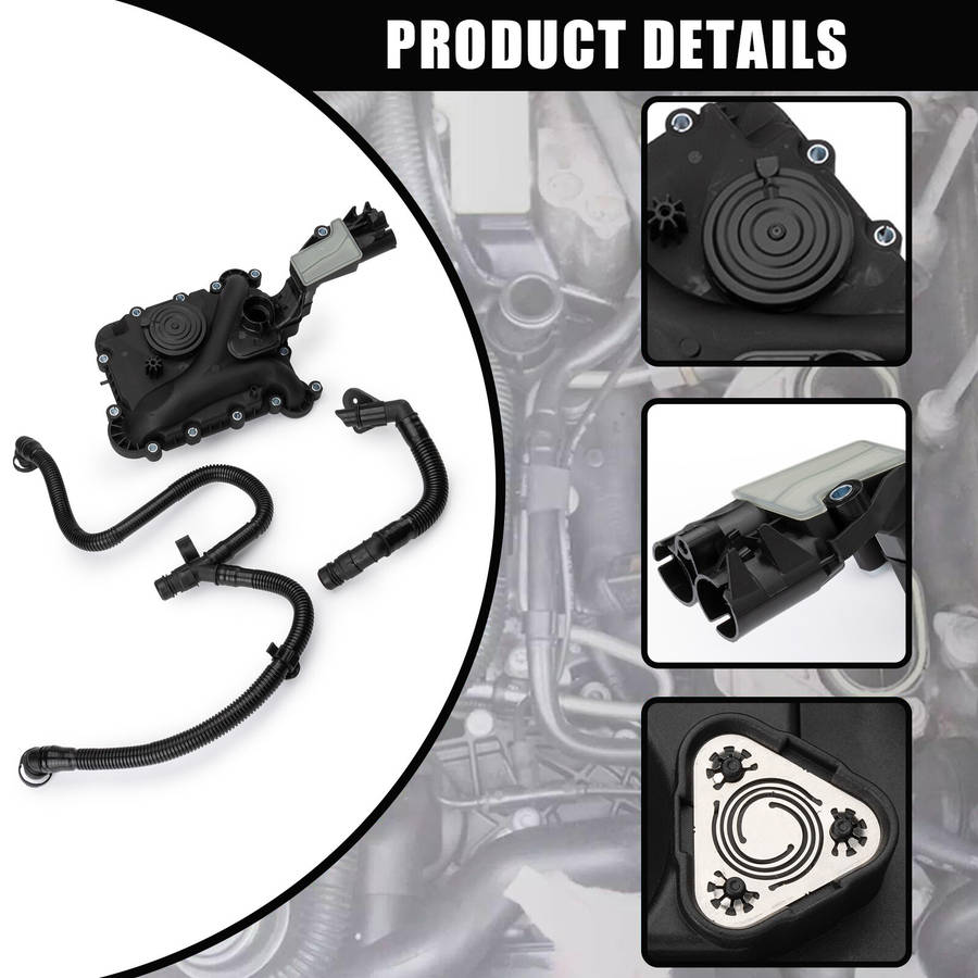 Oil Separator PCV Valve Vent Trim 06E103547AB For Audi Q7 A8 Q5 S4 A6 A7 3.0T US