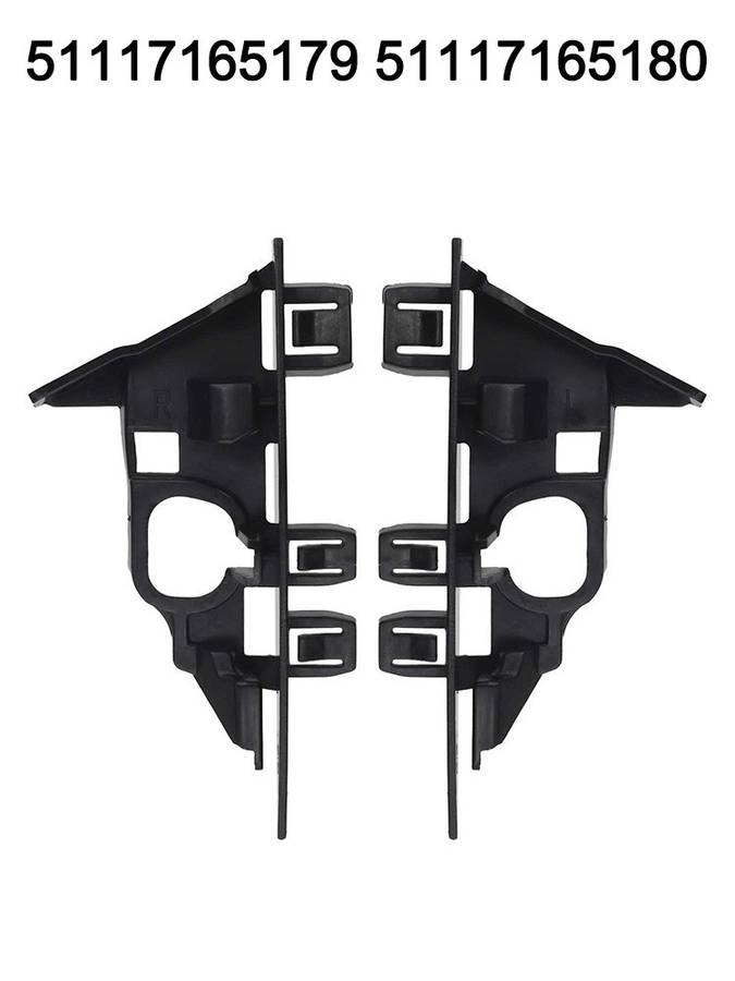 For Z4 03-08 Pair Front Bumper Bracket Holder 51117165180 For BMW For E85 E86
