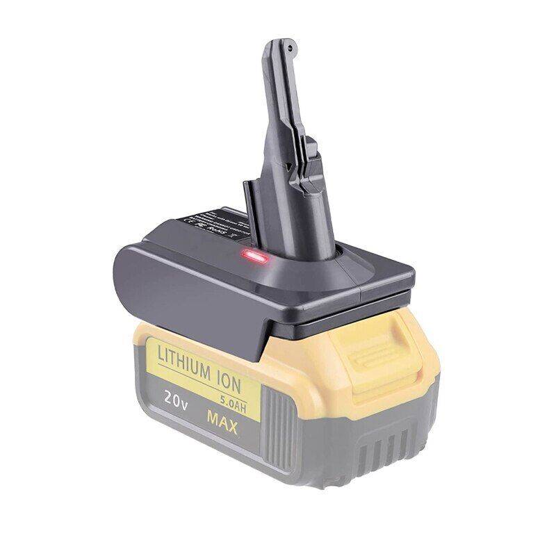 V8 Battery Adapter for Dewalt 20V Li-ion Battery Convert to For Dyson V8 Series