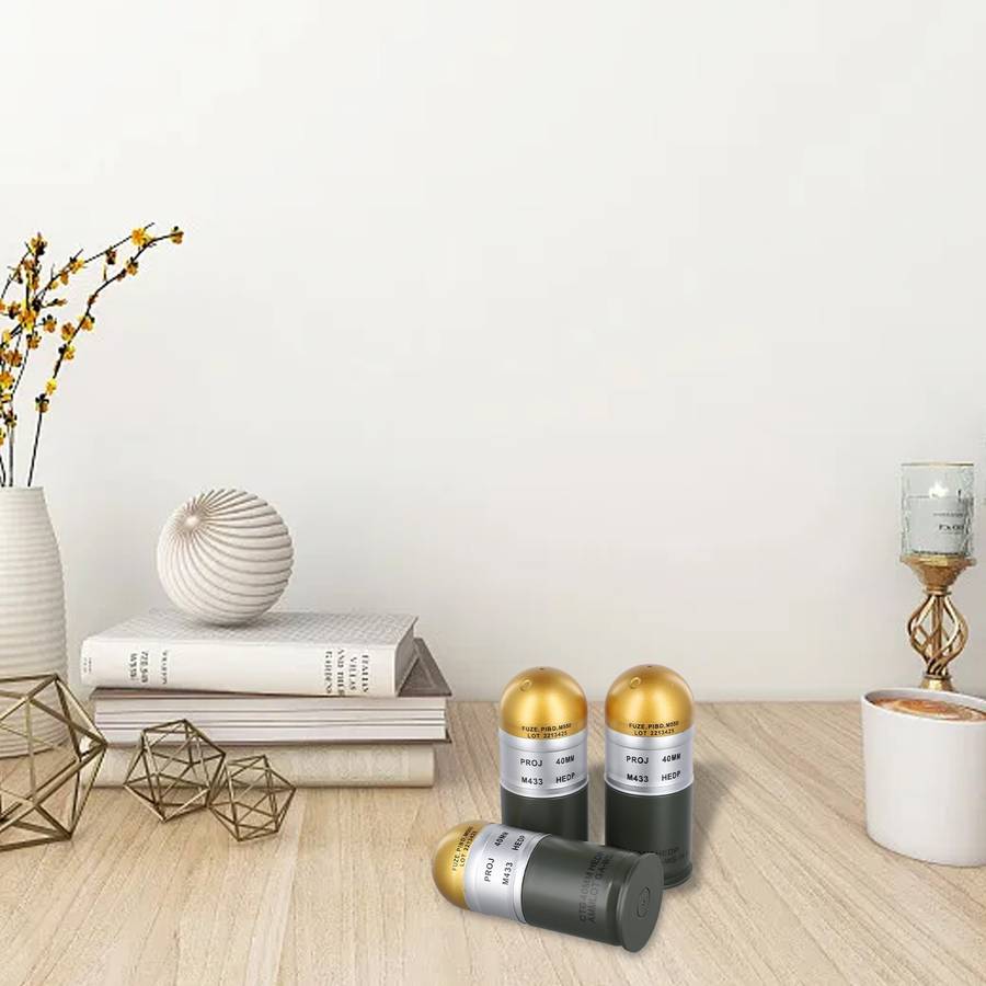 Sturdy And Reliable M433 HEDP 40mm Cartridge Dummy Grenade Model With Storage