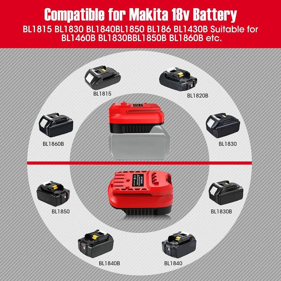 Adapter For Makita 18V Li-ion Battery Convert To for Craftsman 20V Tool MT18MAN