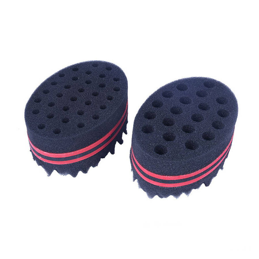 Wave Barber Hair Brush Sponge For Dreads Afro Locs Twist Curl Coil Barbershop
