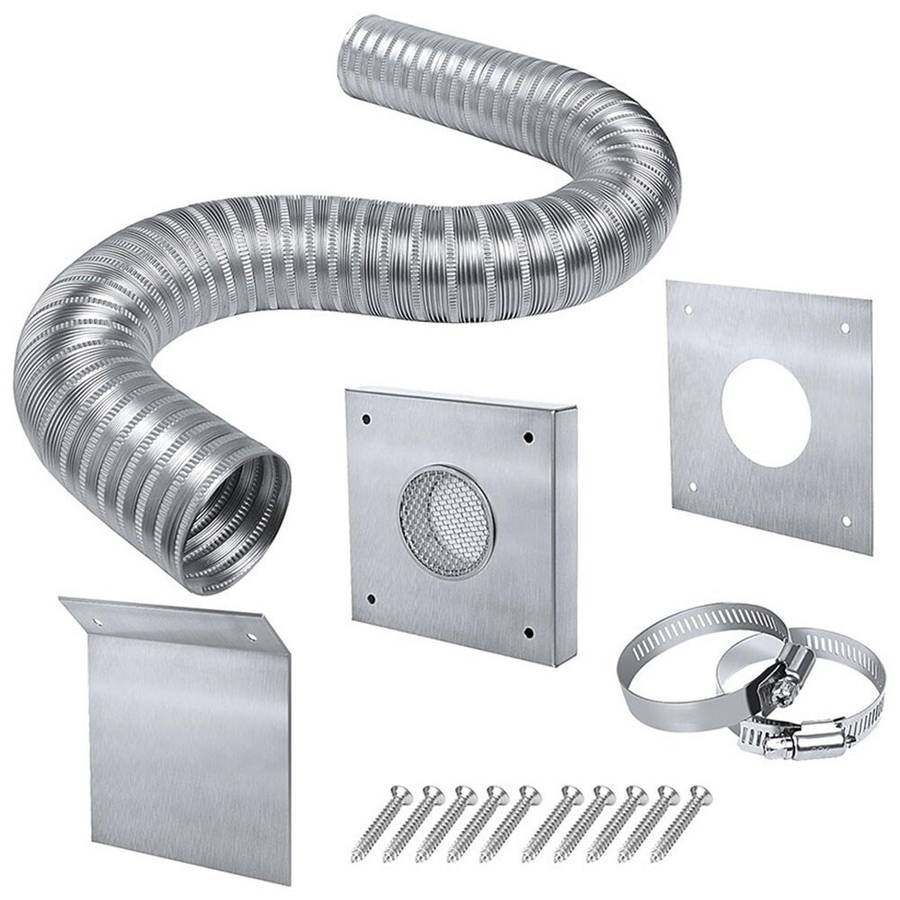 Sleek Design 2 Inch Diameter Pellet Stove Fresh Air Intake Hose Assembly