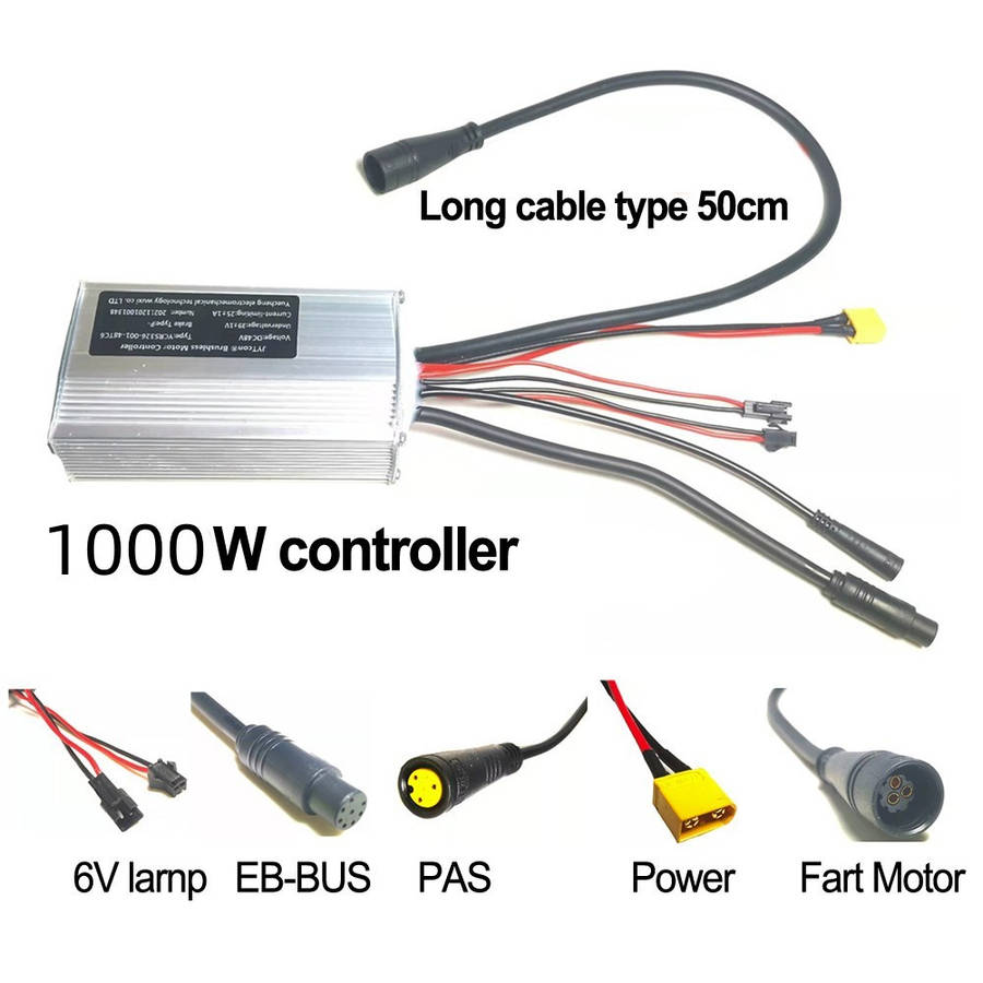 Brushless Motor Controller For G062 1000W Electric Bike Replacement Parts